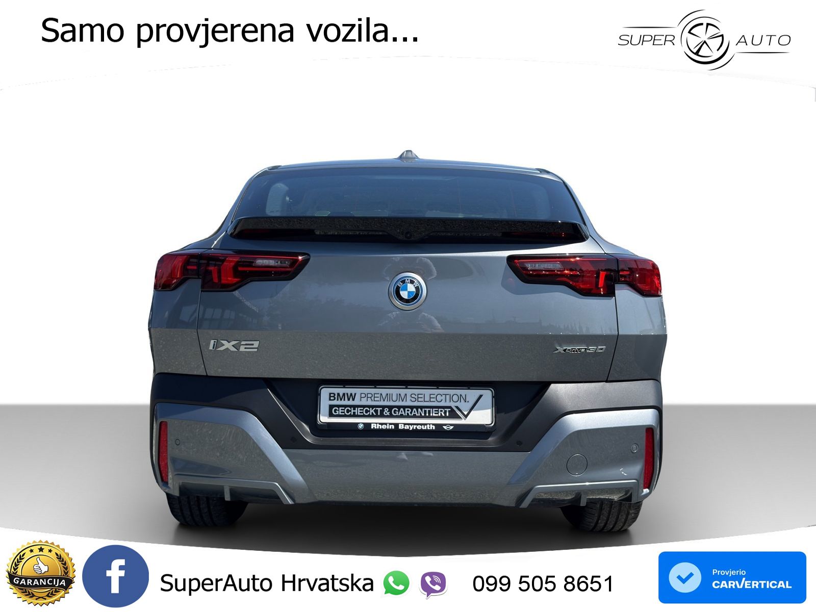 BMW iX2 66.5 kWh (313 KS) xDrive30