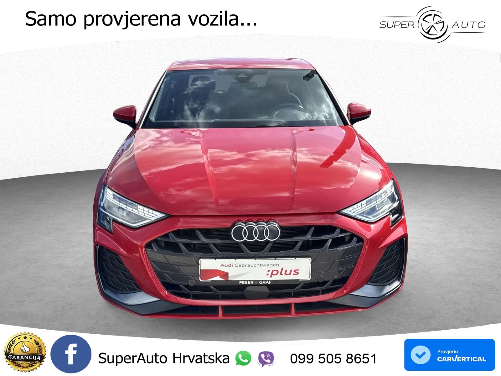 Audi A3 Limuzina 35 TFSI (150 KS) S tronic S line LED+GR SJED+ACC