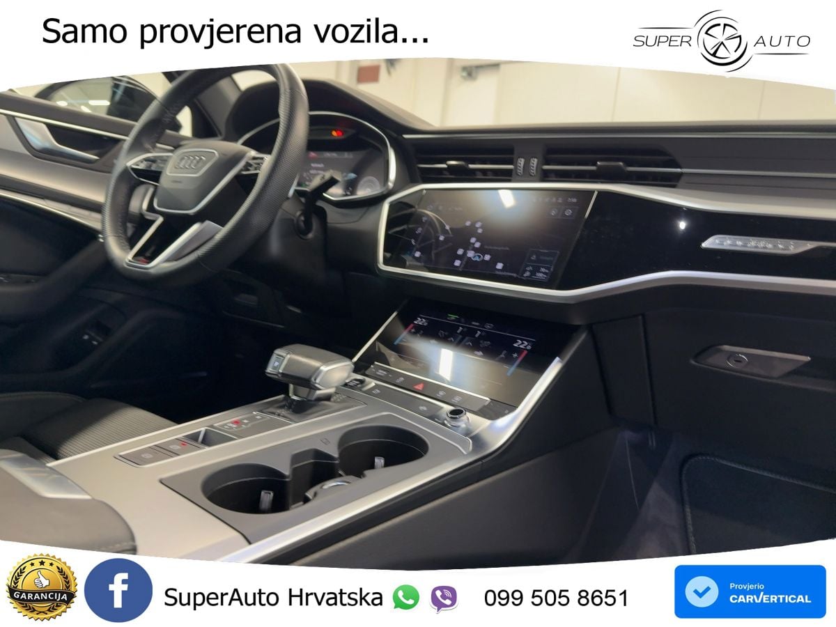 Audi A6 55 TFSIe (367 KS) quattro ultra S tronic S line MATRIX+GR SJED+KAM