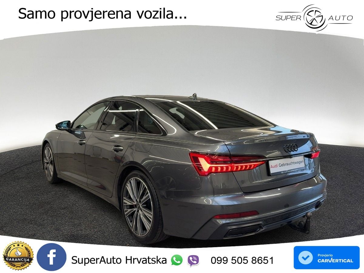 Audi A6 55 TFSIe (367 KS) quattro ultra S tronic S line MATRIX+GR SJED+KAM