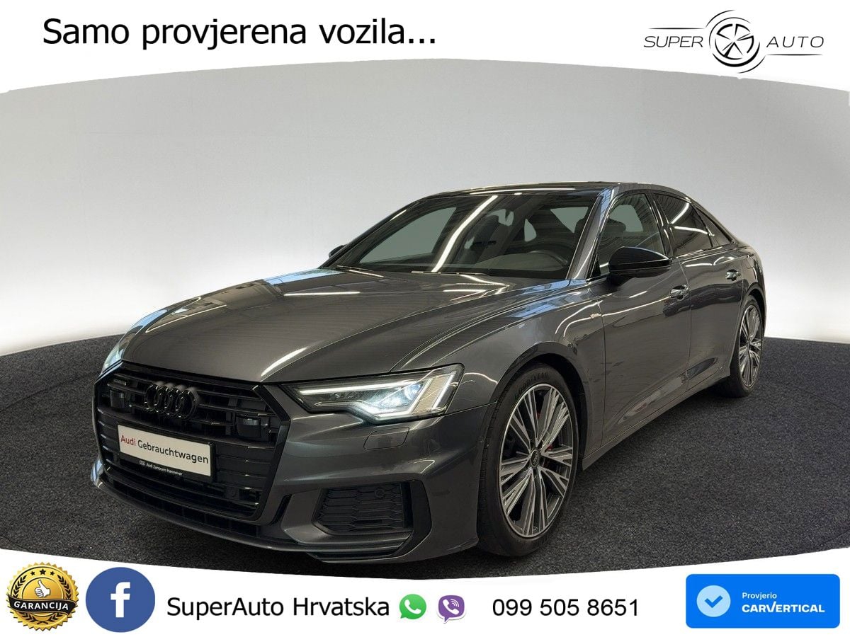 Audi A6 55 TFSIe (367 KS) quattro ultra S tronic S line MATRIX+GR SJED+KAM