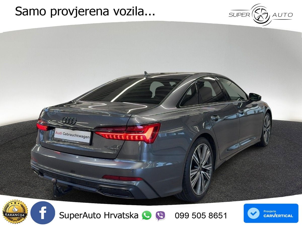 Audi A6 55 TFSIe (367 KS) quattro ultra S tronic S line MATRIX+GR SJED+KAM