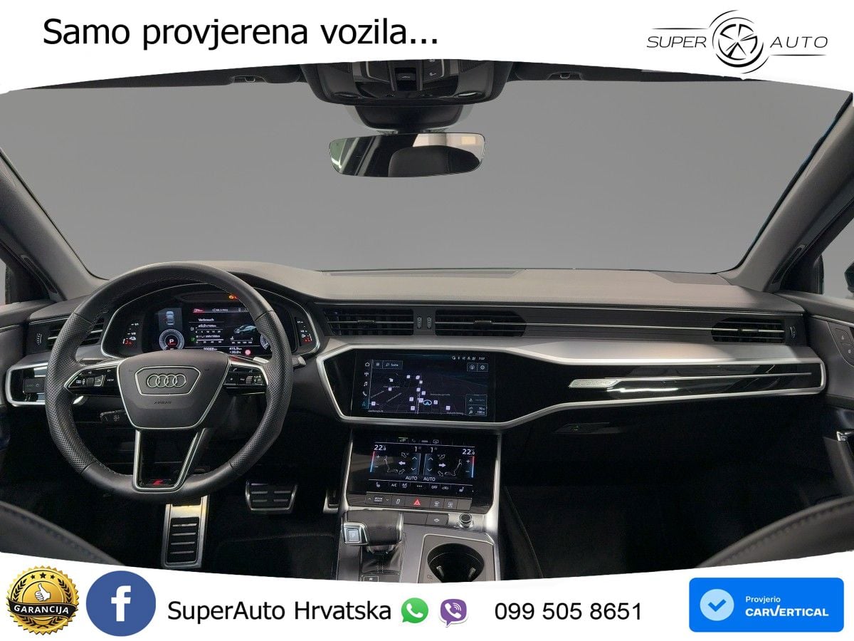 Audi A6 55 TFSIe (367 KS) quattro ultra S tronic S line MATRIX+GR SJED+KAM