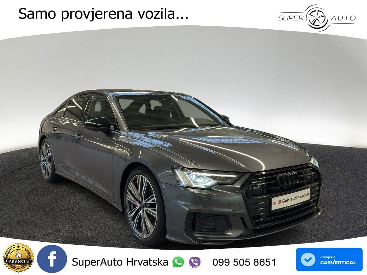 Audi A6 55 TFSIe (367 KS) quattro ultra S tronic S line MATRIX+GR SJED+KAM