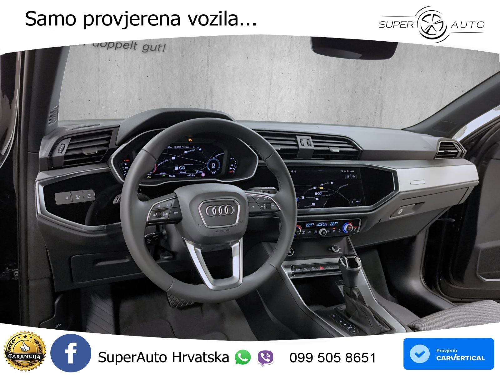 Audi Q3 Sportback 40 TDI (193 KS) quattro S tronic LED+GR SJED+ACC