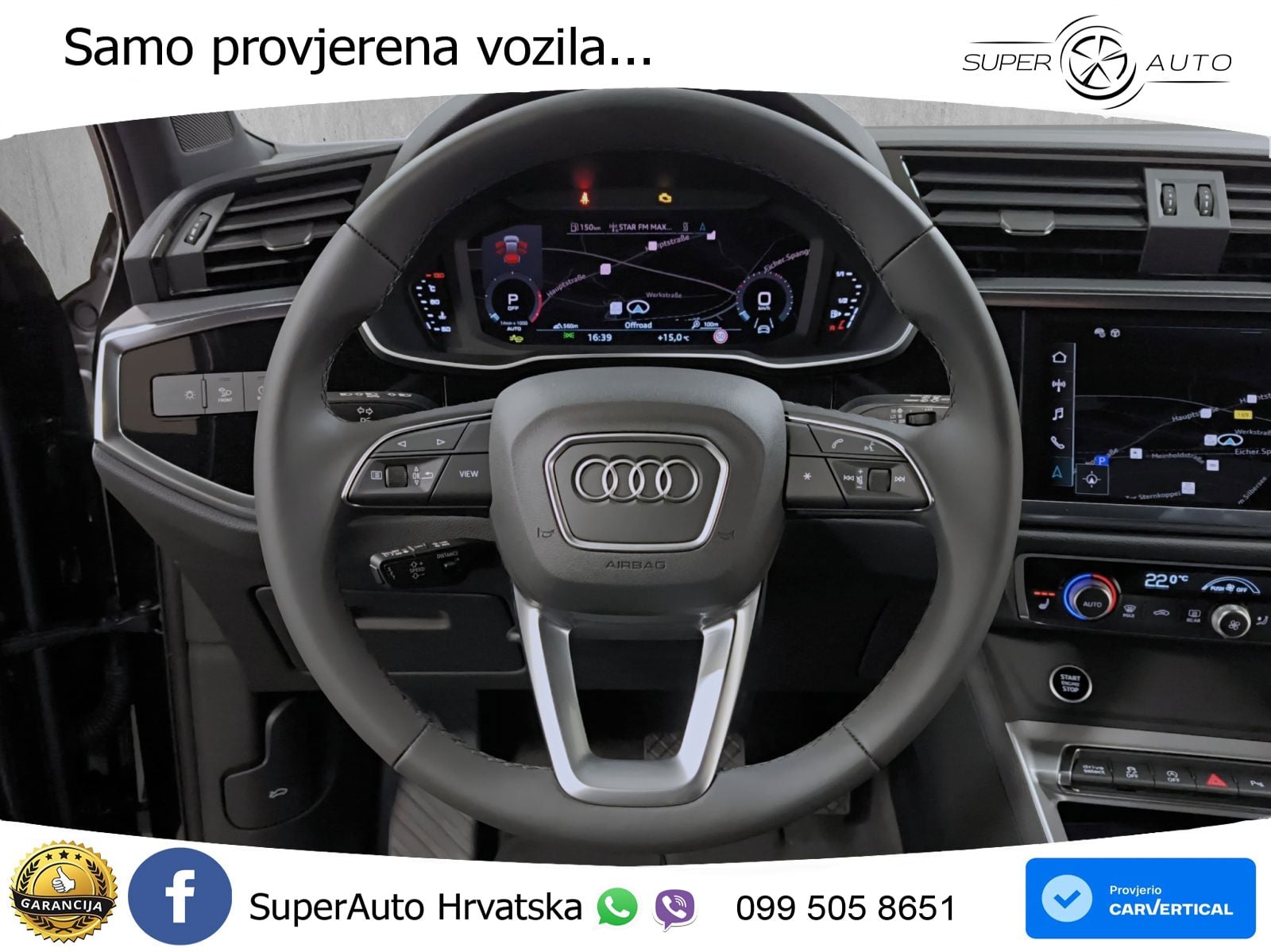Audi Q3 Sportback 40 TDI (193 KS) quattro S tronic LED+GR SJED+ACC