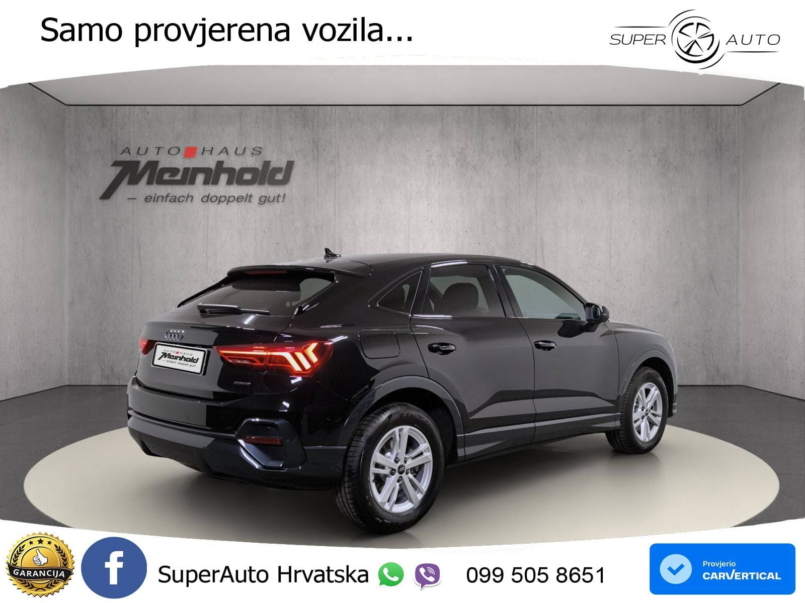 Audi Q3 Sportback 40 TDI (193 KS) quattro S tronic LED+GR SJED+ACC