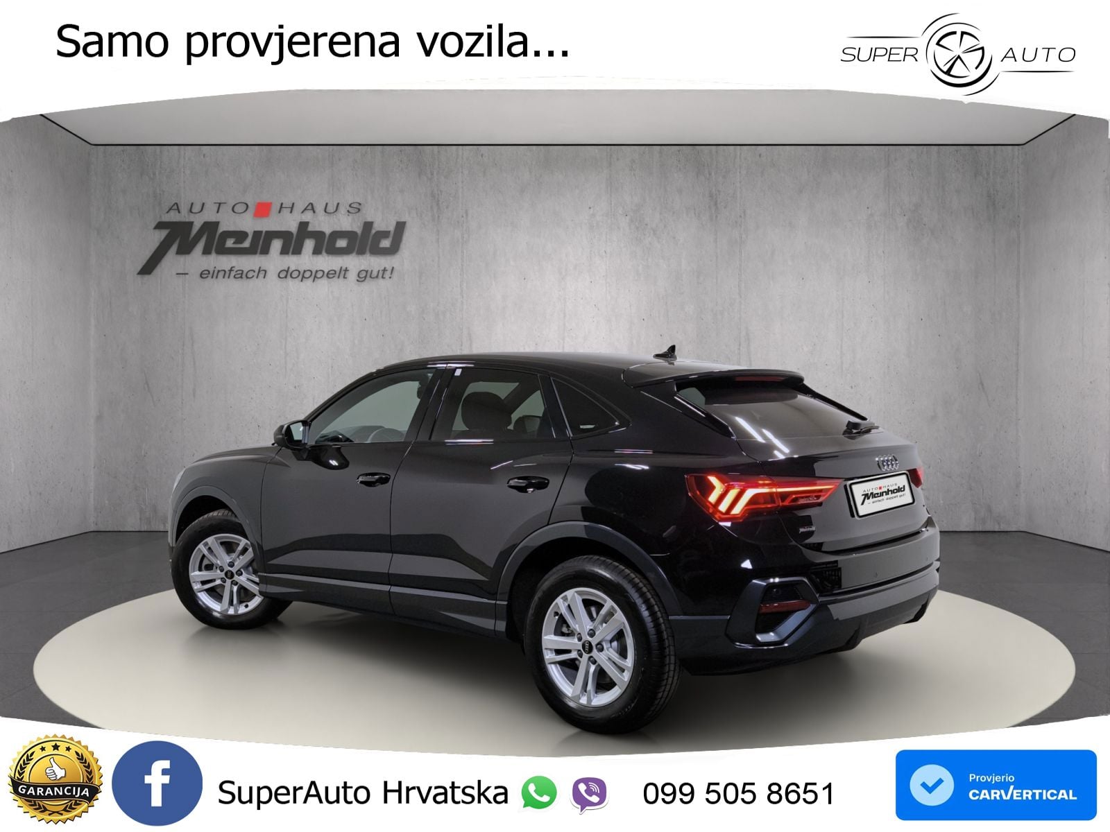 Audi Q3 Sportback 40 TDI (193 KS) quattro S tronic LED+GR SJED+ACC