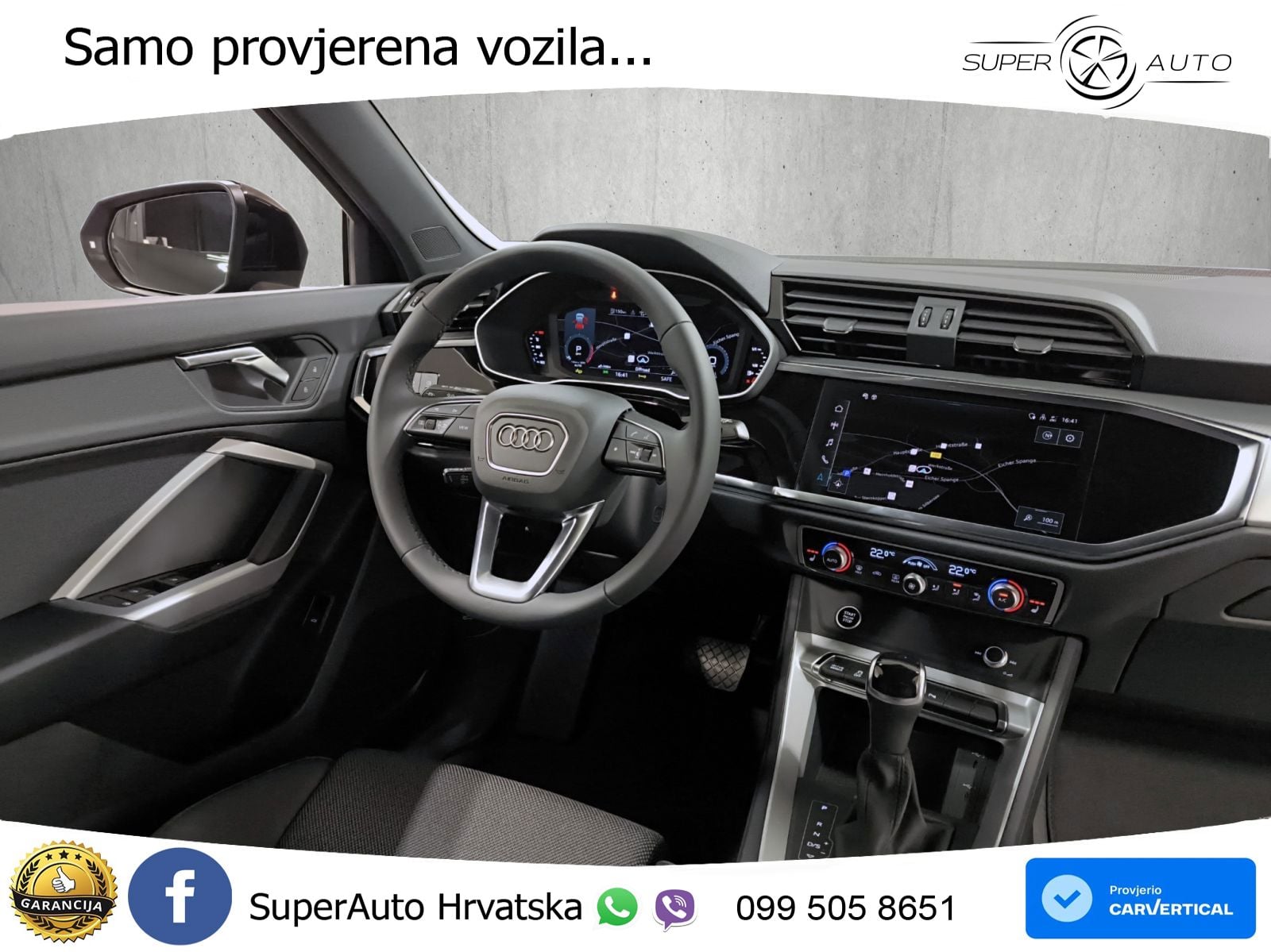 Audi Q3 Sportback 40 TDI (193 KS) quattro S tronic LED+GR SJED+ACC