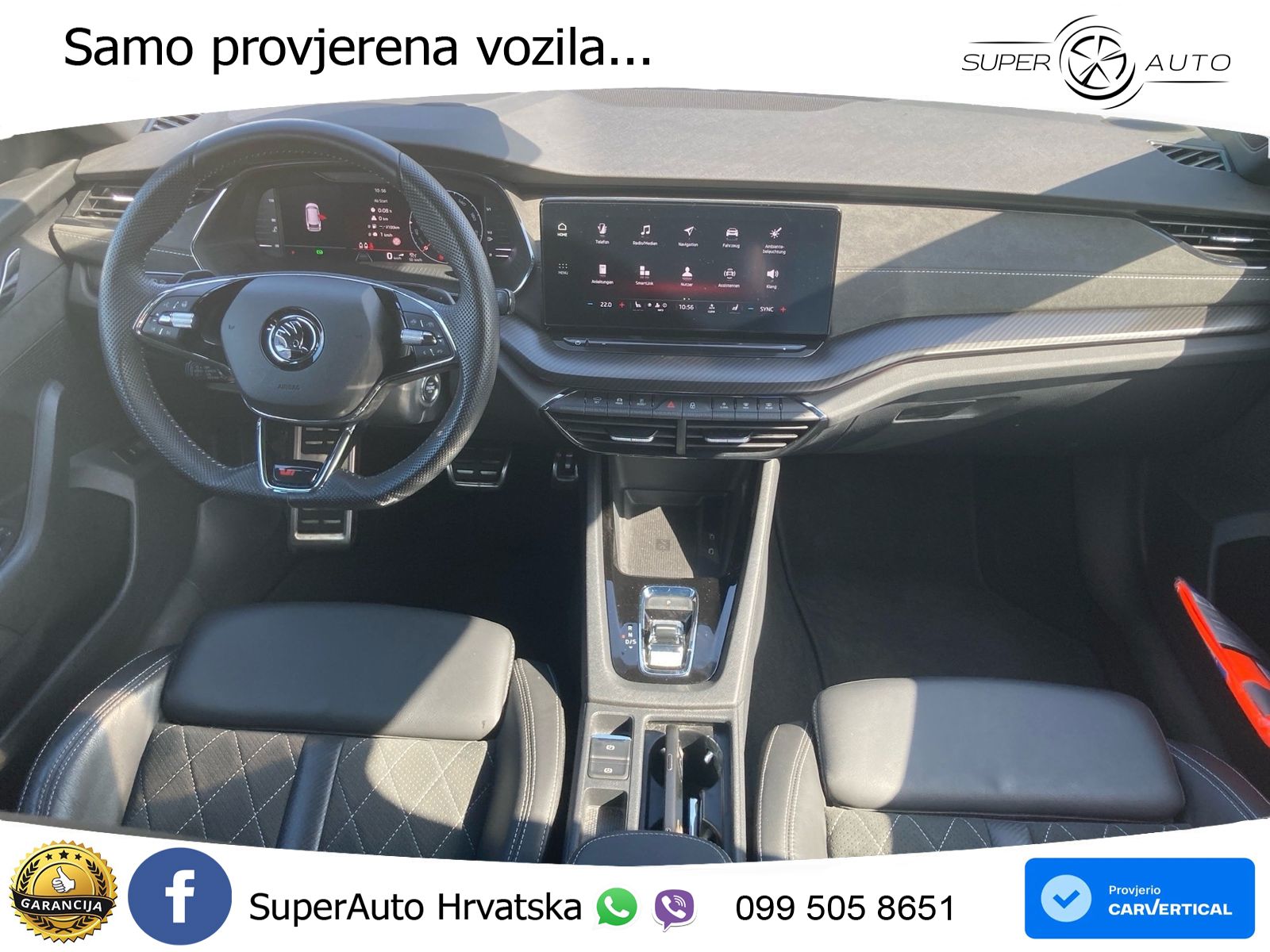 Škoda Octavia Combi RS 2.0 TDI (200 KS) DSG LED+GR SJED+ACC