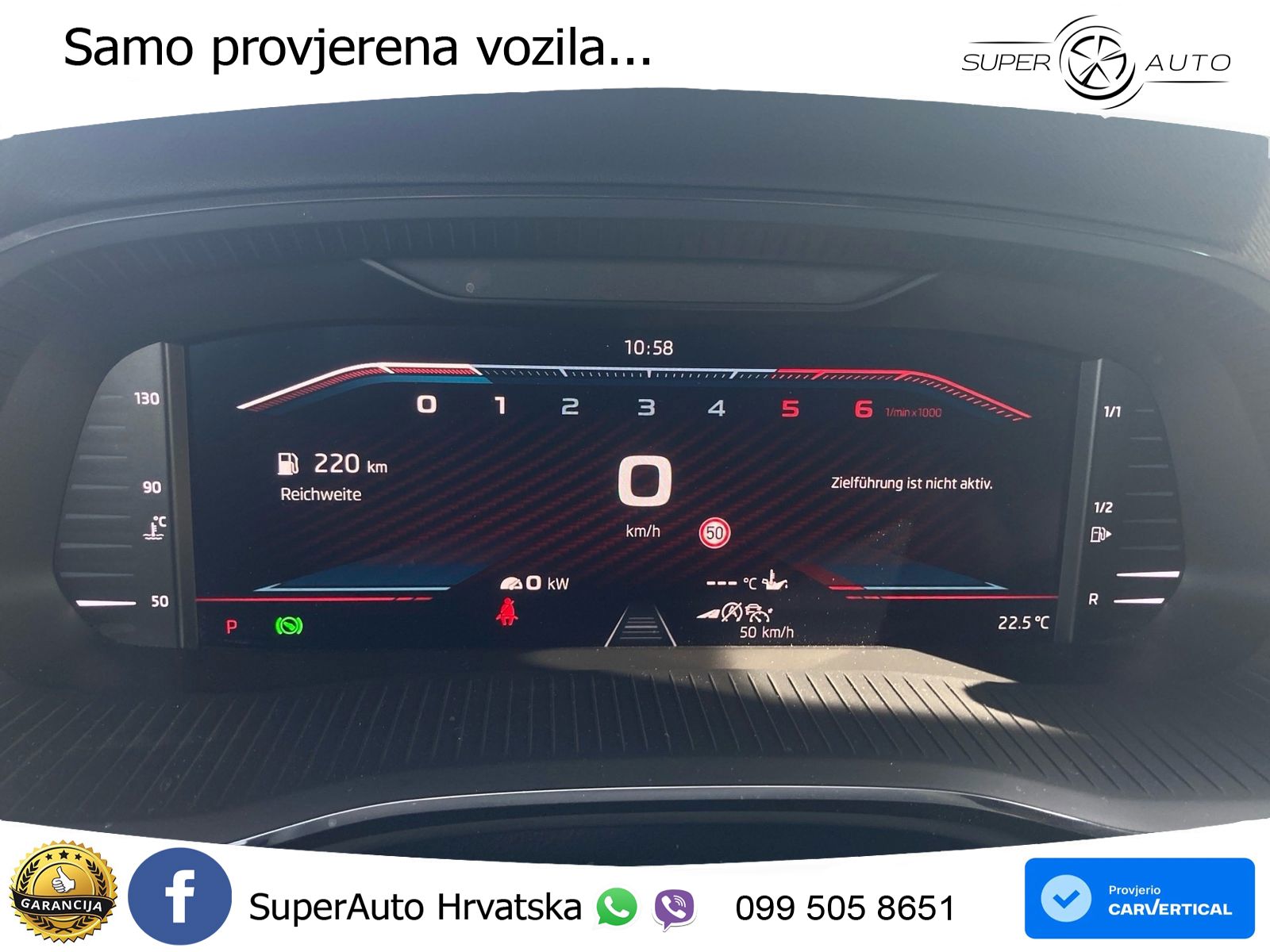 Škoda Octavia Combi RS 2.0 TDI (200 KS) DSG LED+GR SJED+ACC
