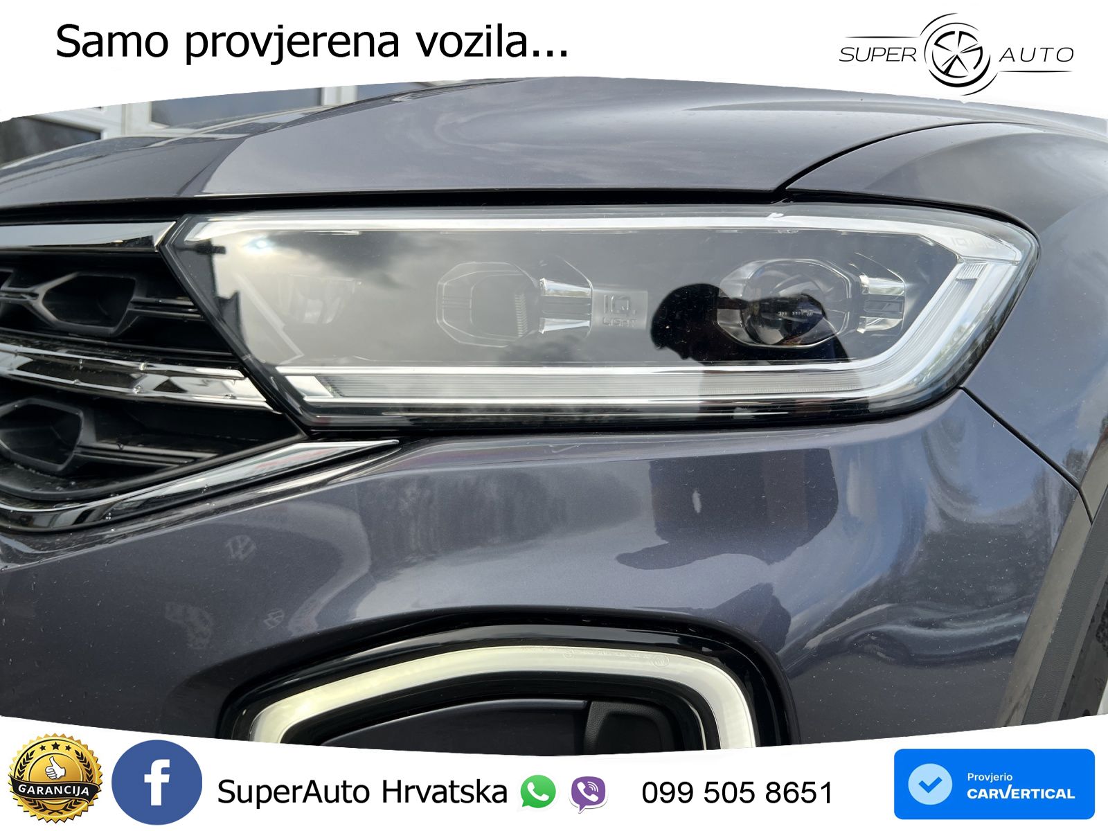 Volkswagen T-Roc 1.5 TSI (150 KS) LED+GR SJED+ACC