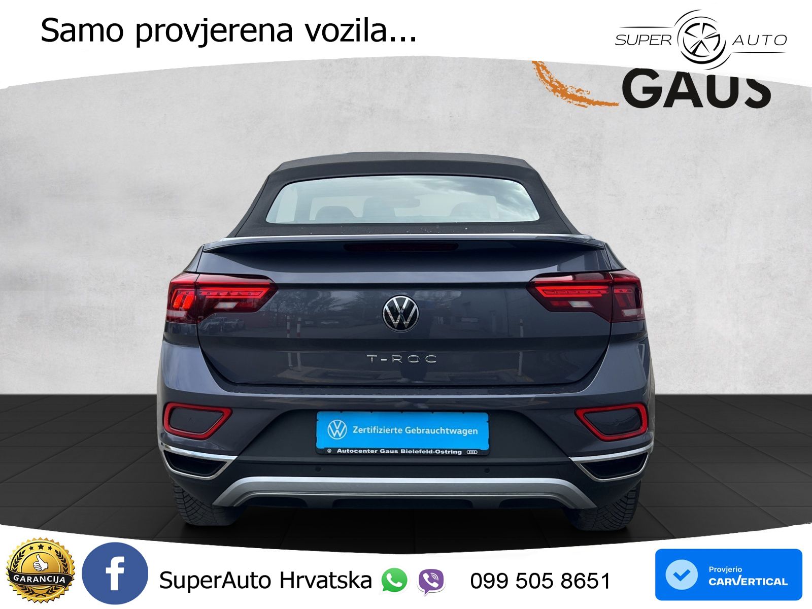 Volkswagen T-Roc 1.5 TSI (150 KS) LED+GR SJED+ACC