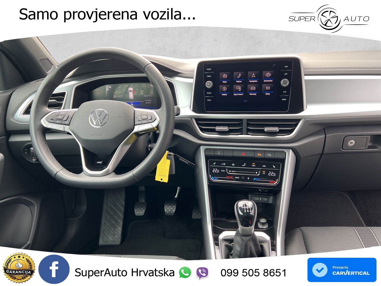 Volkswagen T-Roc 1.5 TSI (150 KS) LED+GR SJED+ACC