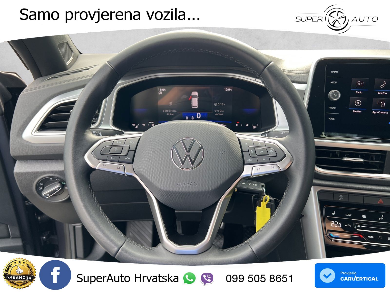 Volkswagen T-Roc 1.5 TSI (150 KS) LED+GR SJED+ACC