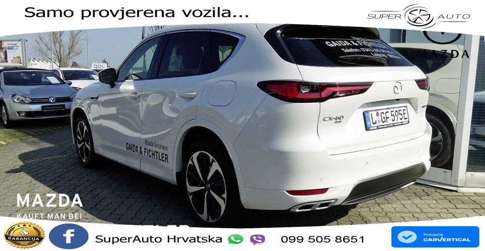 Mazda CX-60 2.5 e-Skyactiv (328 KS) AWD Automatic MATRIX+GR SJED+KAM