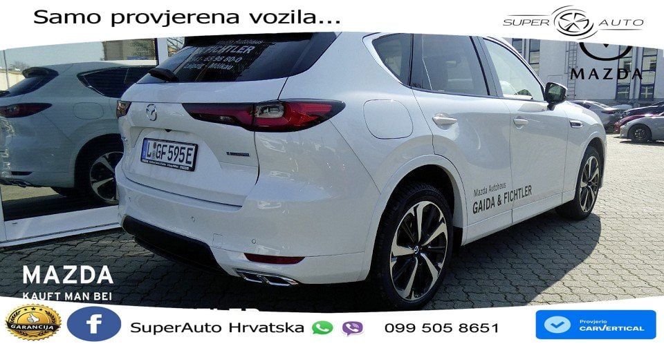 Mazda CX-60 2.5 e-Skyactiv (328 KS) AWD Automatic MATRIX+GR SJED+KAM