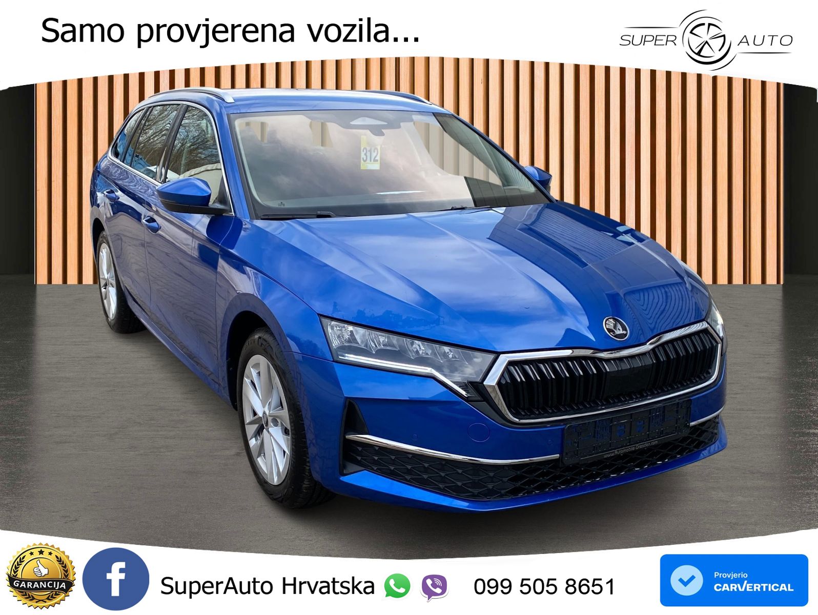 Škoda Octavia Combi 2.0 TDI (150 KS) DSG Selection LED+GR SJED+ACC