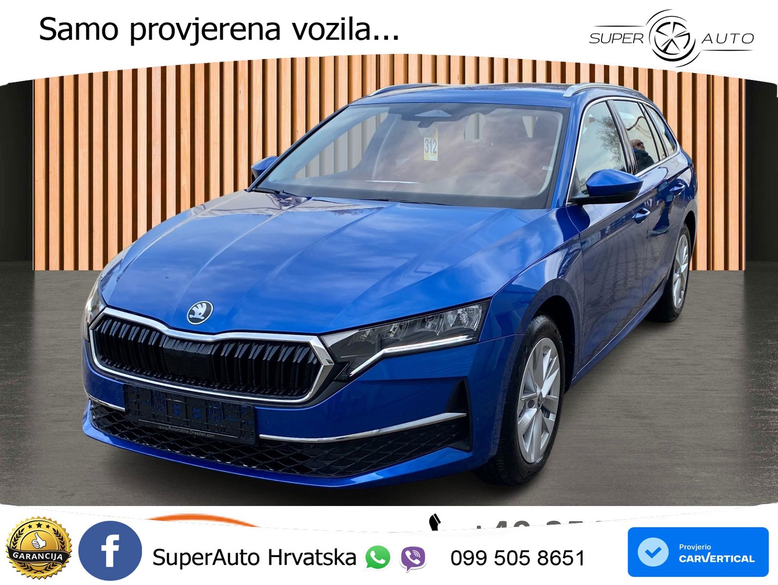 Škoda Octavia Combi 2.0 TDI (150 KS) DSG Selection LED+GR SJED+ACC