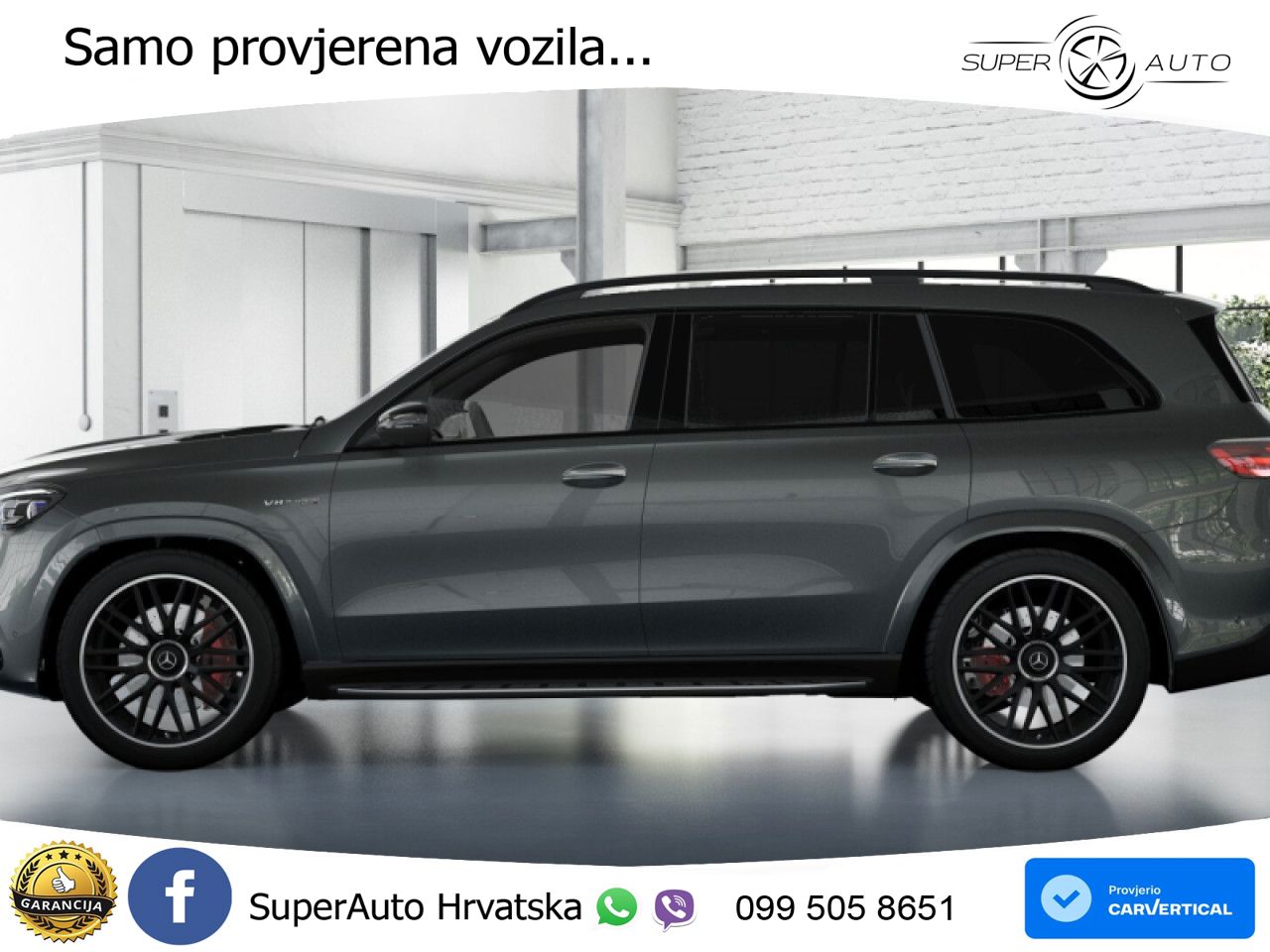 Mercedes-Benz GLS AMG GLS 63 V8 EQ Boost 4MATIC+ AMG SPEEDSHIFT TCT 9G LED+GR SJED+ACC