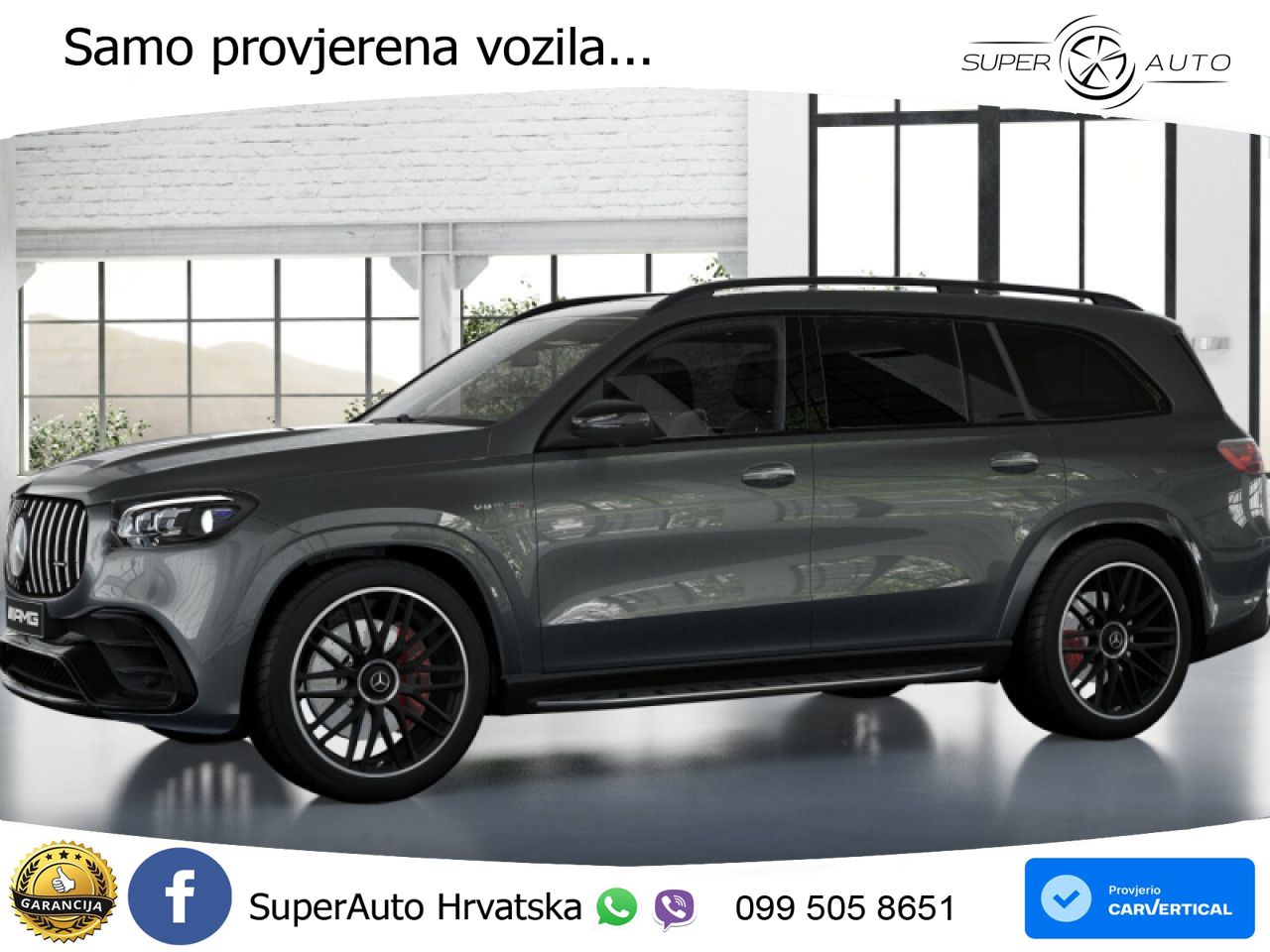 Mercedes-Benz GLS AMG GLS 63 V8 EQ Boost 4MATIC+ AMG SPEEDSHIFT TCT 9G LED+GR SJED+ACC