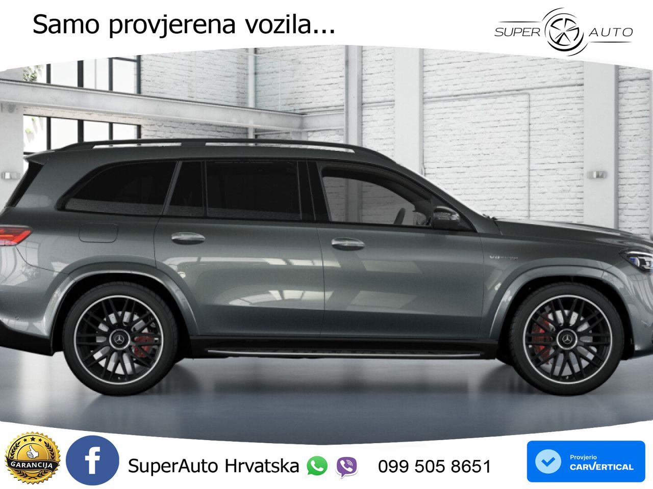 Mercedes-Benz GLS AMG GLS 63 V8 EQ Boost 4MATIC+ AMG SPEEDSHIFT TCT 9G LED+GR SJED+ACC
