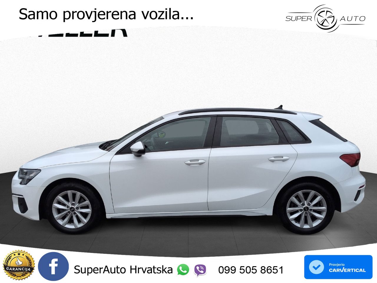 Audi A3 35 TFSI (150 KS) LED+GR SJED+ACC