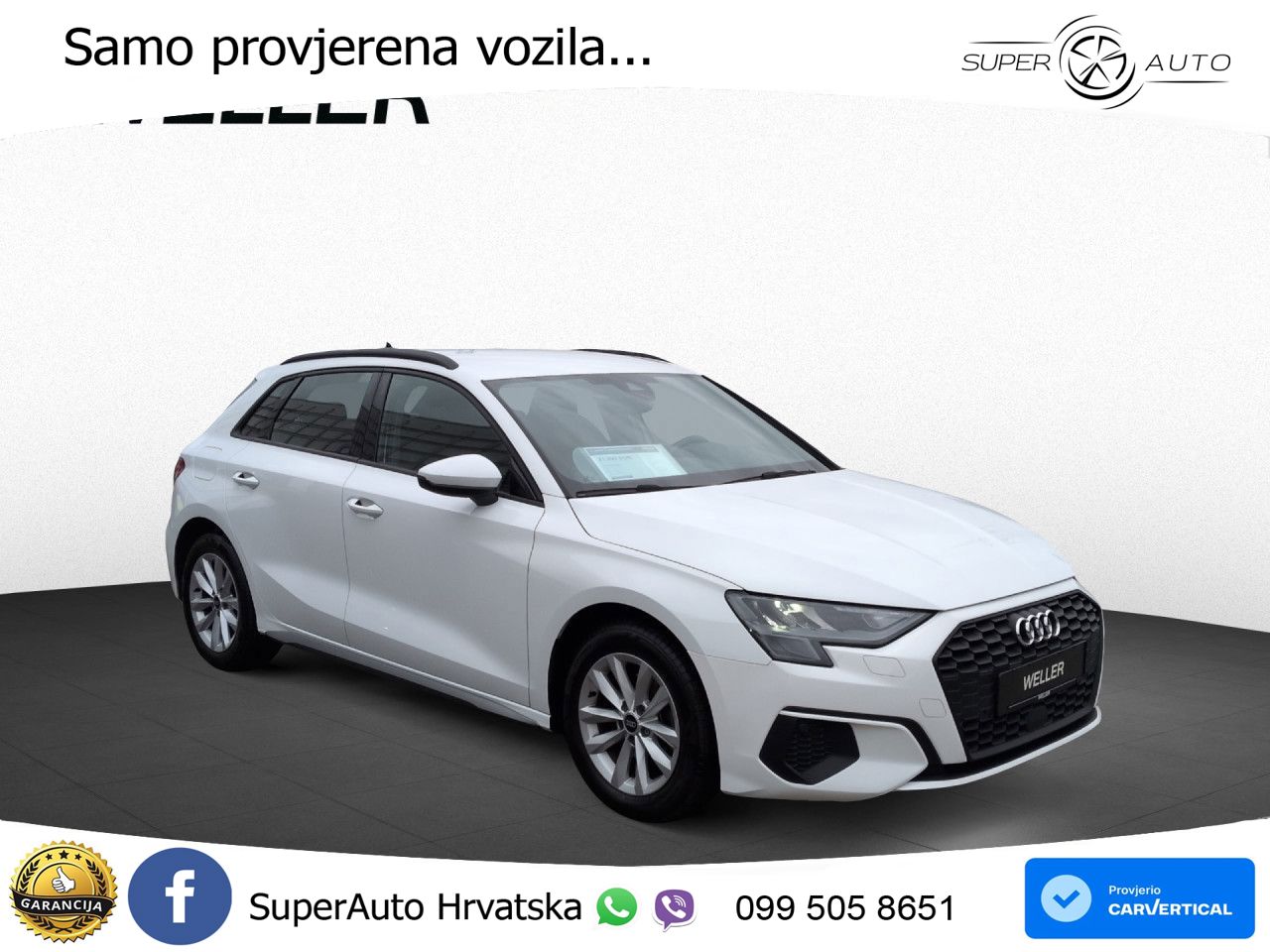 Audi A3 35 TFSI (150 KS) LED+GR SJED+ACC
