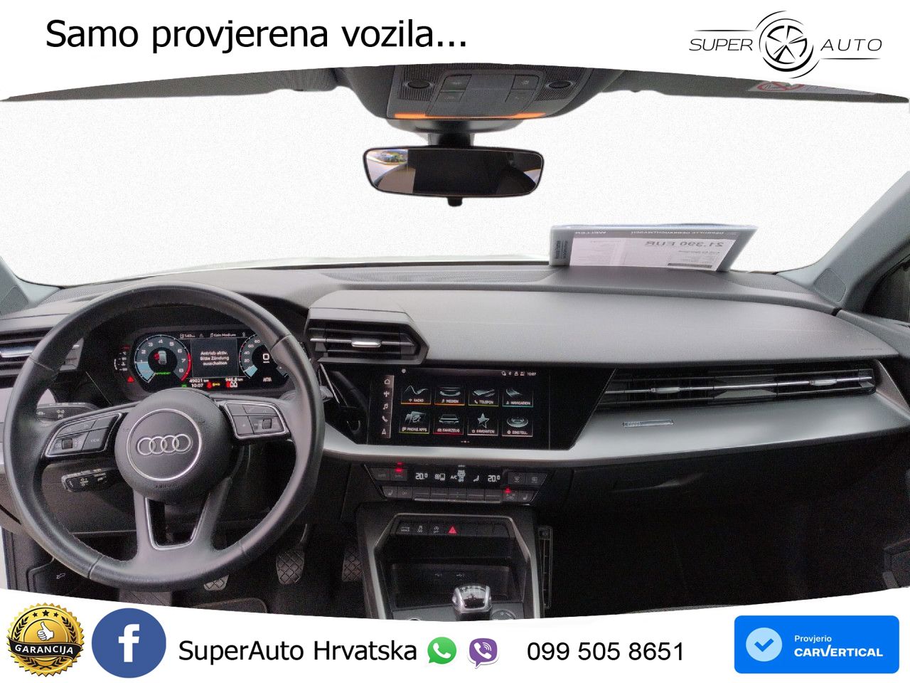 Audi A3 35 TFSI (150 KS) LED+GR SJED+ACC