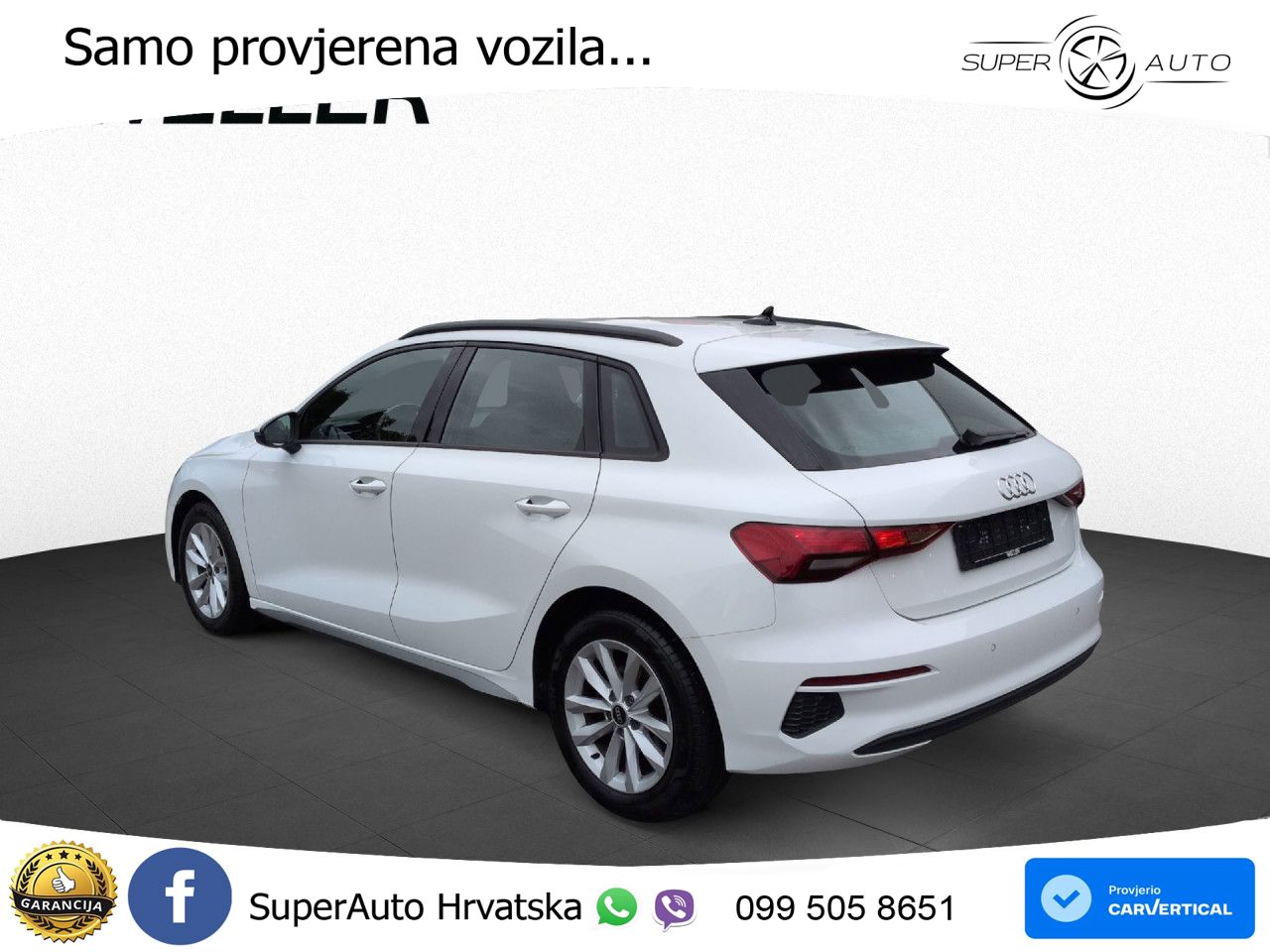 Audi A3 35 TFSI (150 KS) LED+GR SJED+ACC