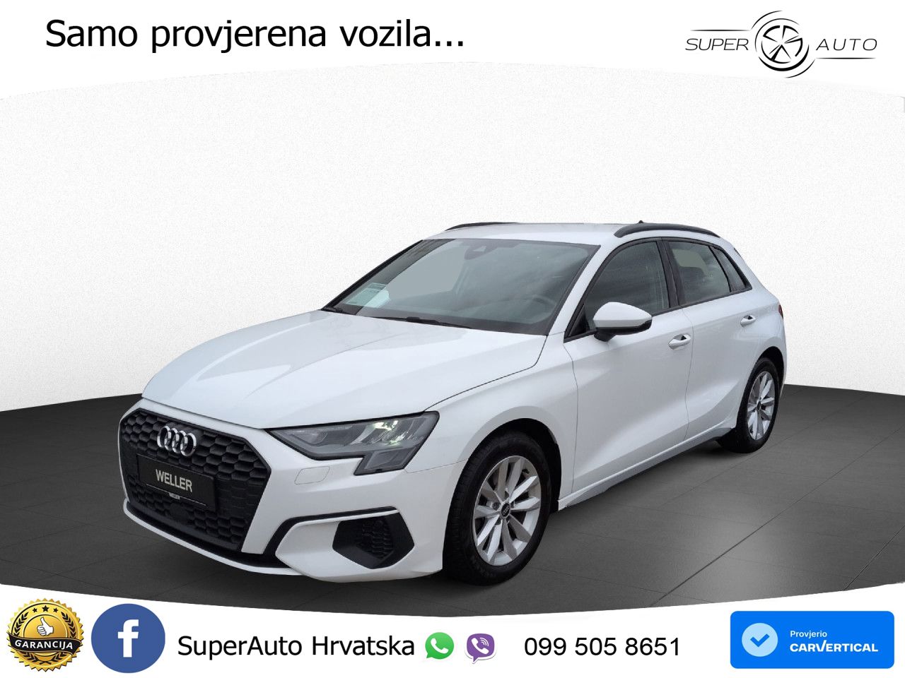 Audi A3 35 TFSI (150 KS) LED+GR SJED+ACC