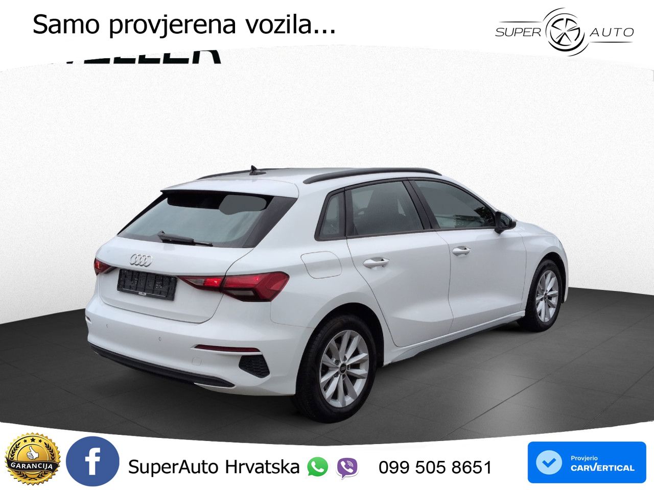 Audi A3 35 TFSI (150 KS) LED+GR SJED+ACC