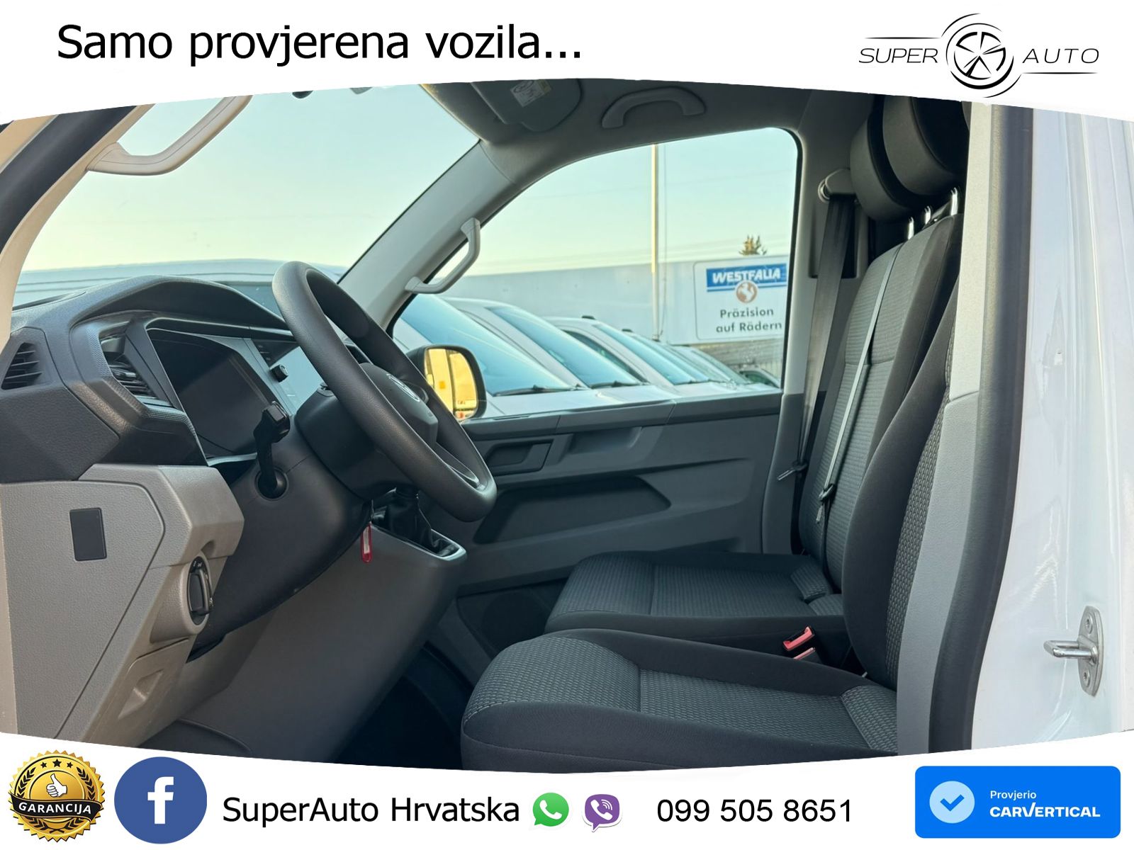 Volkswagen T6.1 Transporter -KOPIE- Kasten Klima*Tempomat*S 150 KS