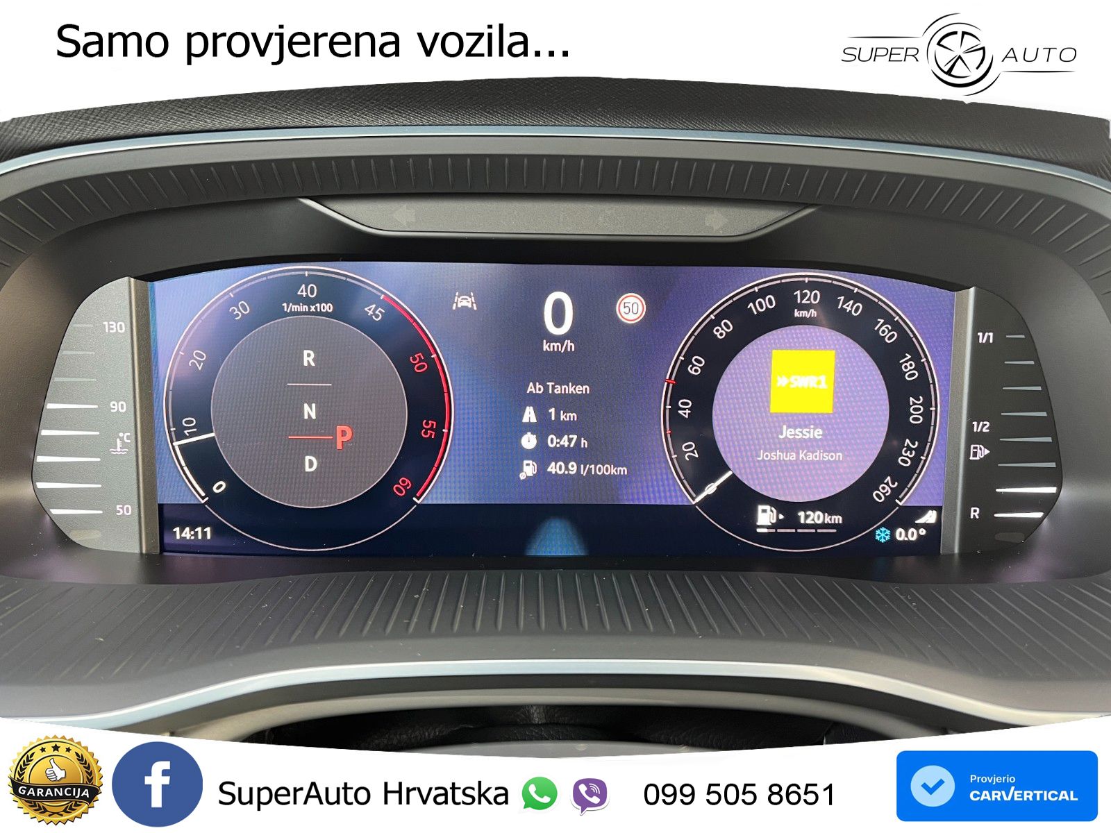 Škoda Octavia Combi 2.0 TDI (150 KS) DSG Selection MATRIX+GR SJED+KAM