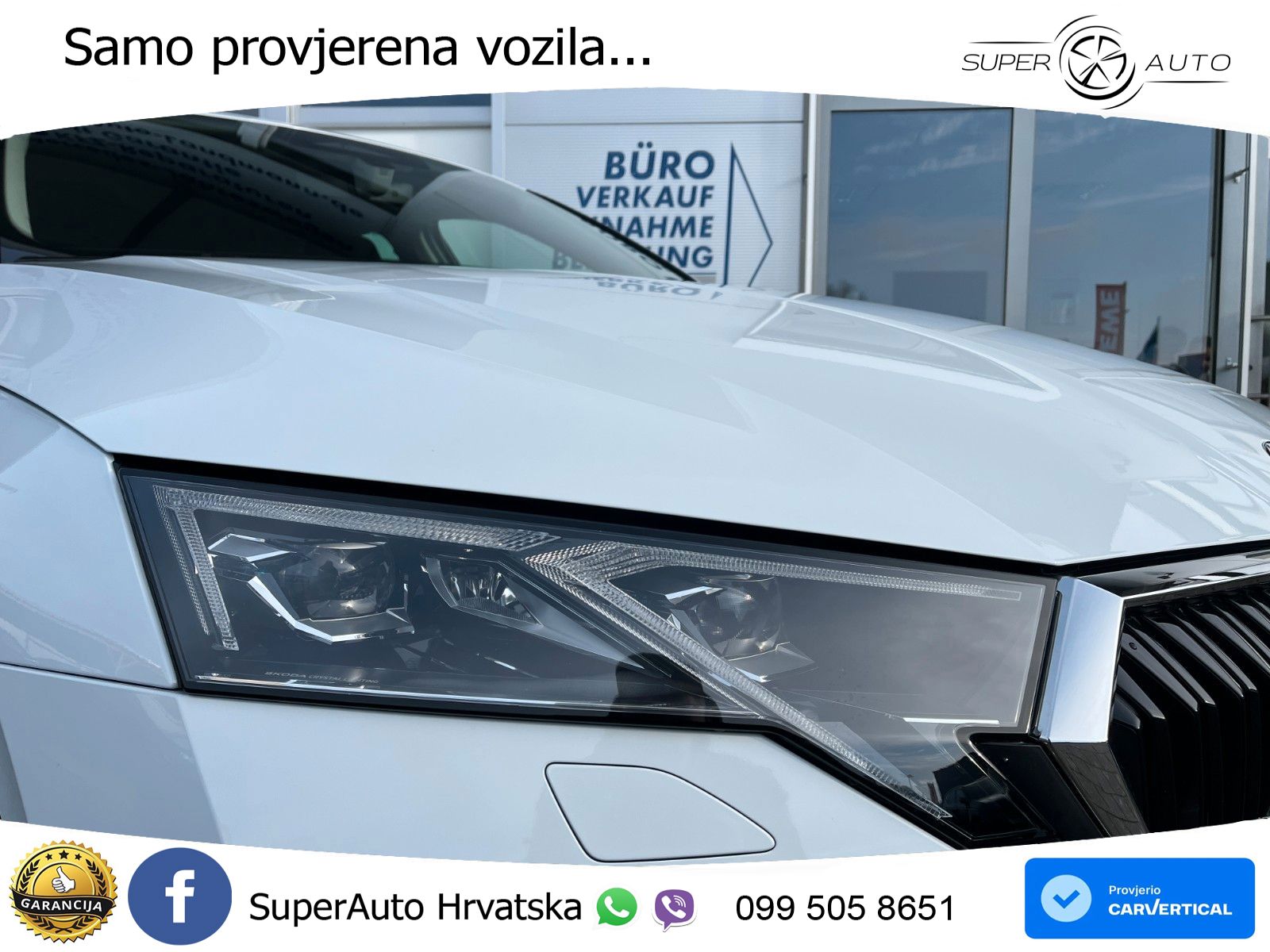 Škoda Octavia Combi 2.0 TDI (150 KS) DSG Selection MATRIX+GR SJED+KAM