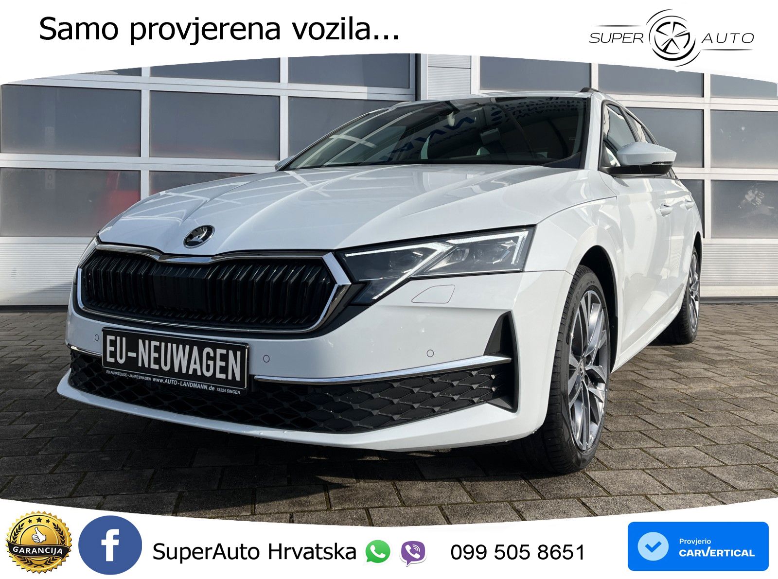 Škoda Octavia Combi 2.0 TDI (150 KS) DSG Selection MATRIX+GR SJED+KAM
