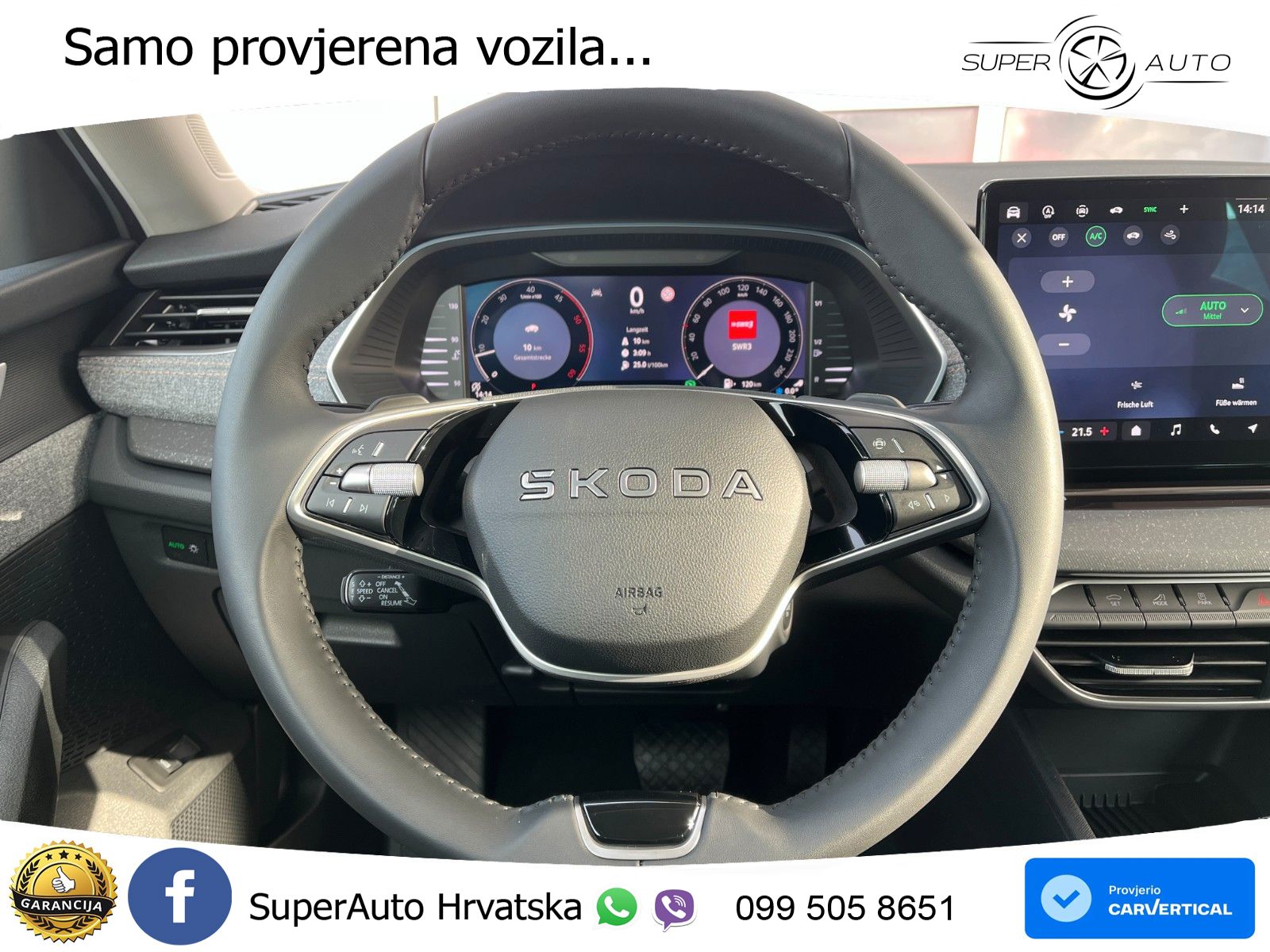 Škoda Octavia Combi 2.0 TDI (150 KS) DSG Selection MATRIX+GR SJED+KAM