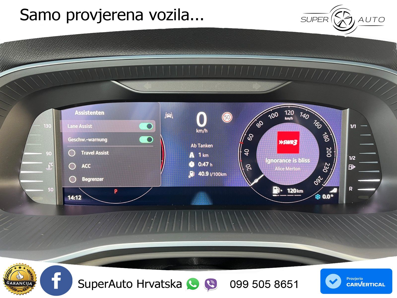 Škoda Octavia Combi 2.0 TDI (150 KS) DSG Selection MATRIX+GR SJED+KAM