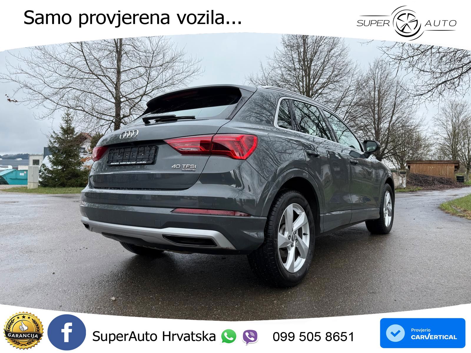 Audi Q3 40 TFSI (190 KS) quattro S tronic S line