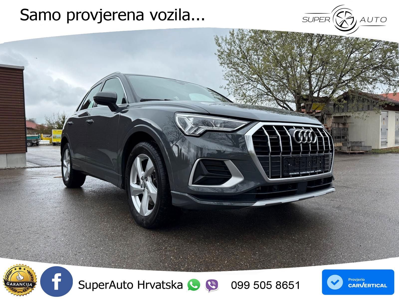 Audi Q3 40 TFSI (190 KS) quattro S tronic S line