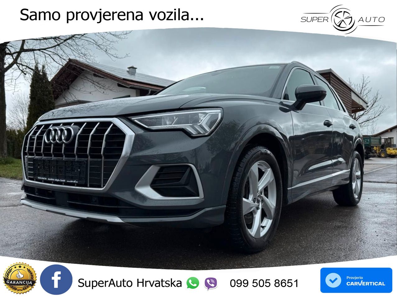 Audi Q3 40 TFSI (190 KS) quattro S tronic S line