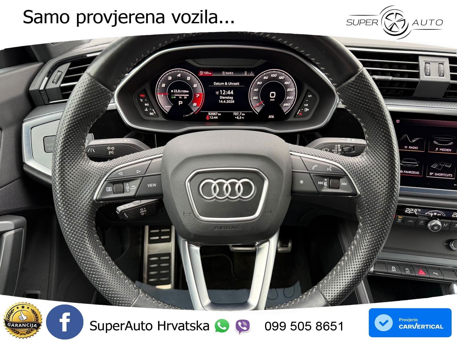 Audi Q3 40 TFSI (190 KS) quattro S tronic S line
