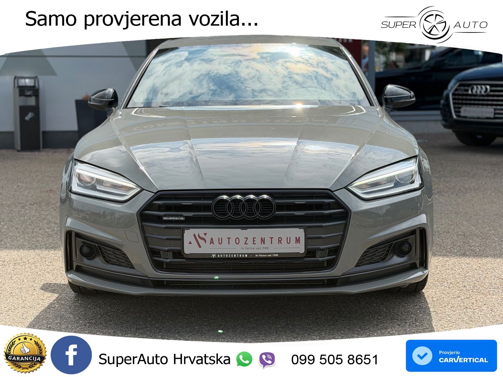Audi A5 Sportback 40 TDI (190 KS) quattro ultra S tronic S line LED+GR SJED+ACC