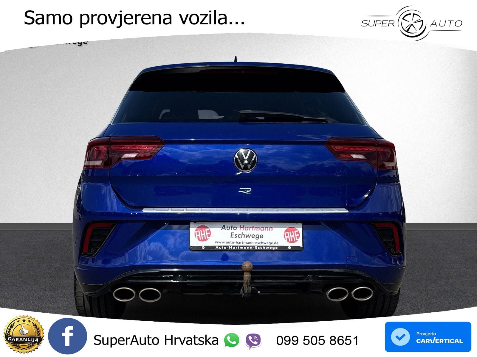 Volkswagen T-Roc I R 2.0 TSI (300 KS) OPF 4M DSG LED+GR SJED+ACC