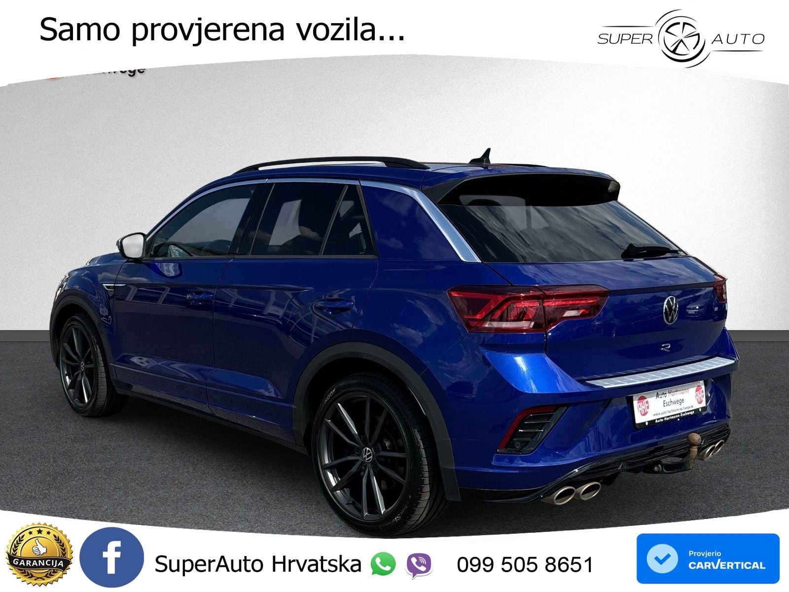 Volkswagen T-Roc I R 2.0 TSI (300 KS) OPF 4M DSG LED+GR SJED+ACC