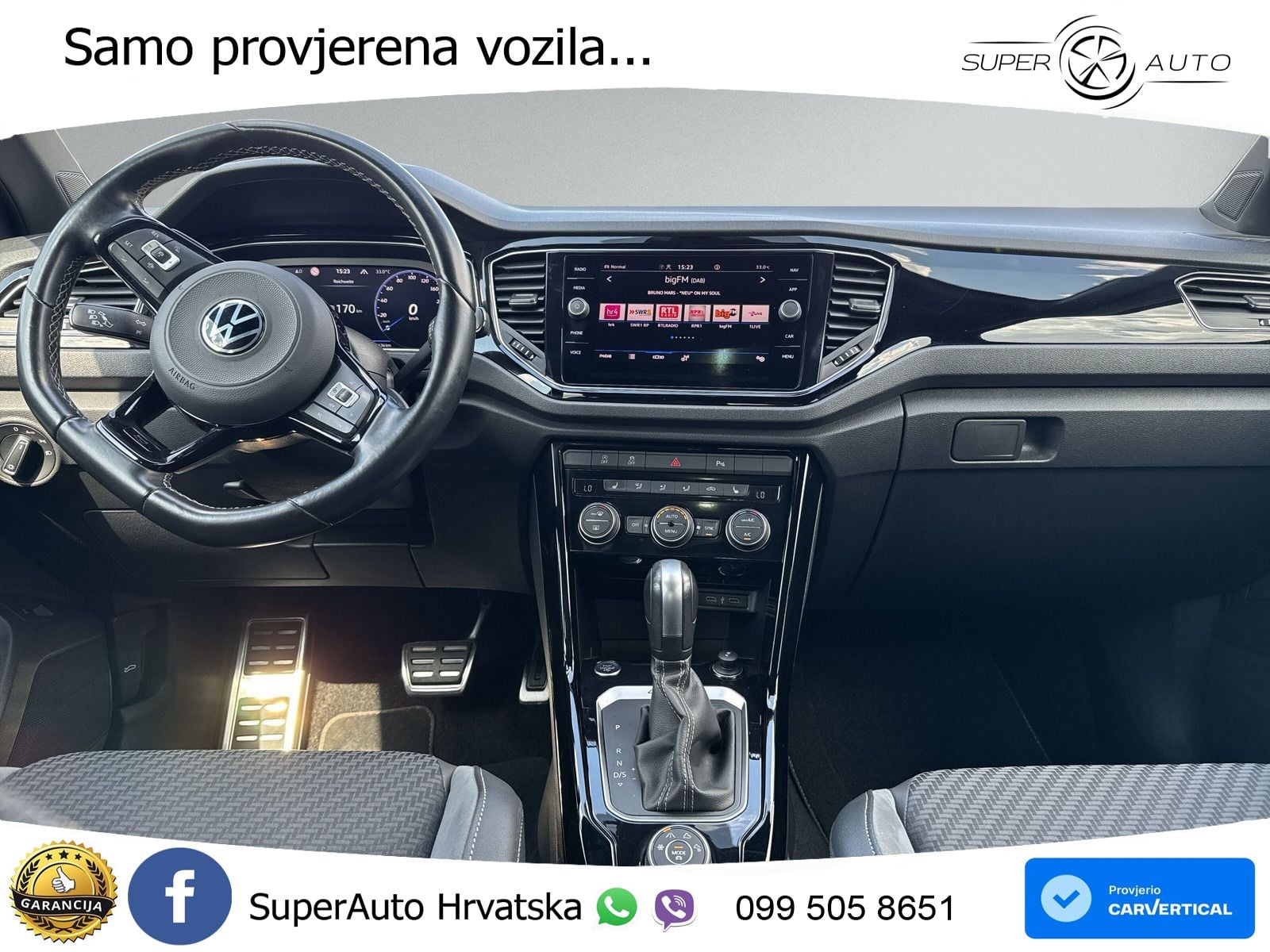 Volkswagen T-Roc I R 2.0 TSI (300 KS) OPF 4M DSG LED+GR SJED+ACC