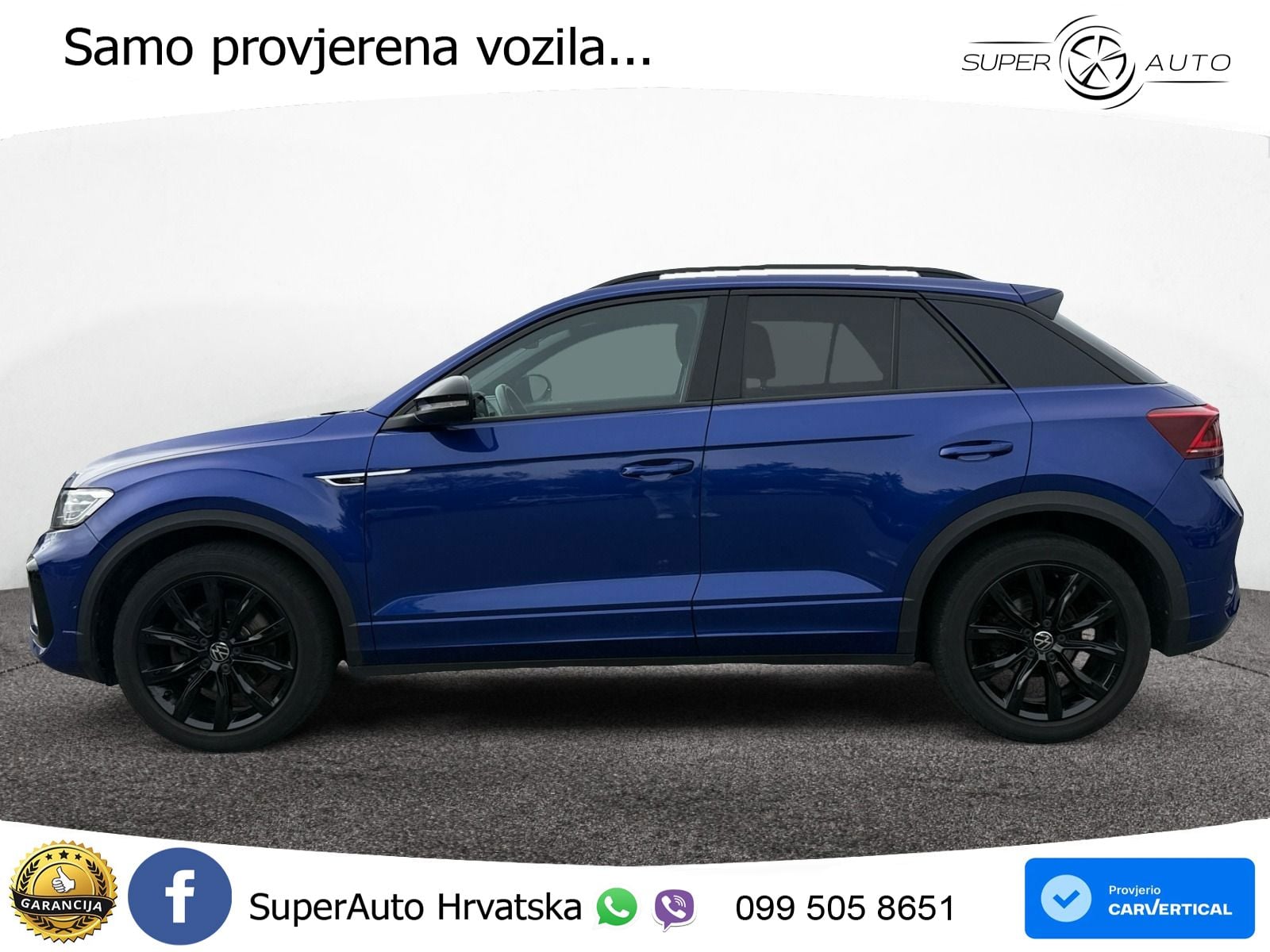 Volkswagen T-Roc 2.0 TSI (190 KS) 4M DSG R-Line LED+GR SJED+ACC