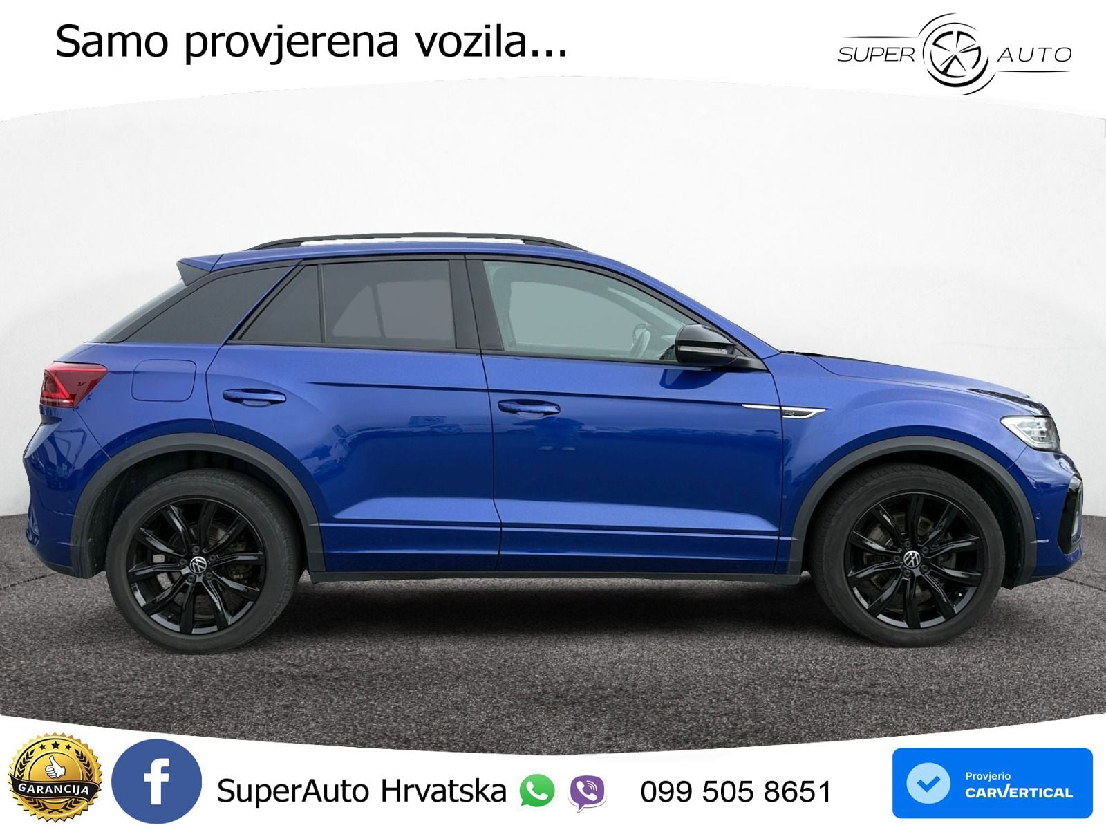 Volkswagen T-Roc 2.0 TSI (190 KS) 4M DSG R-Line LED+GR SJED+ACC