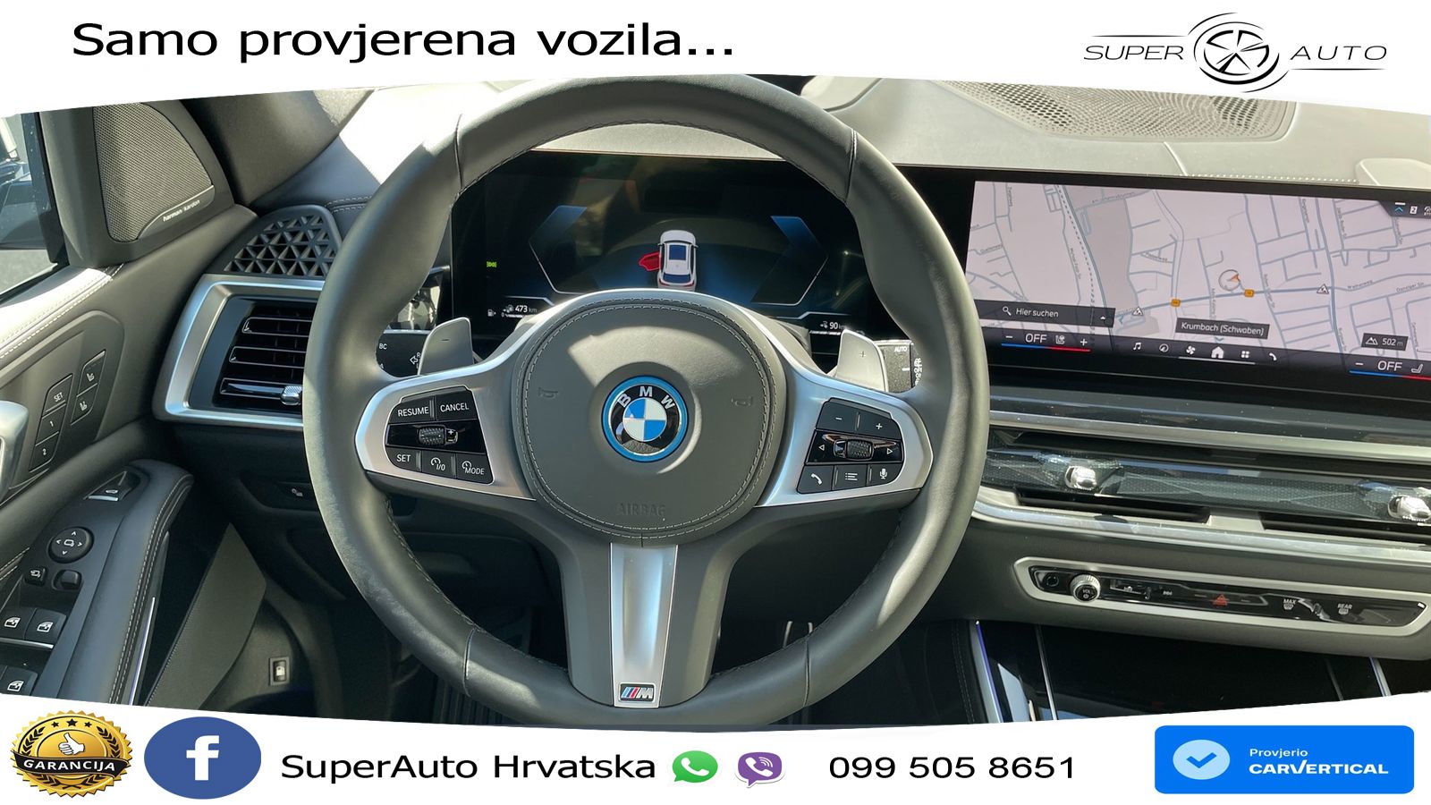 BMW X5 50e (489 KS) xDrive Steptronic M Sport LED+GR SJED+ACC