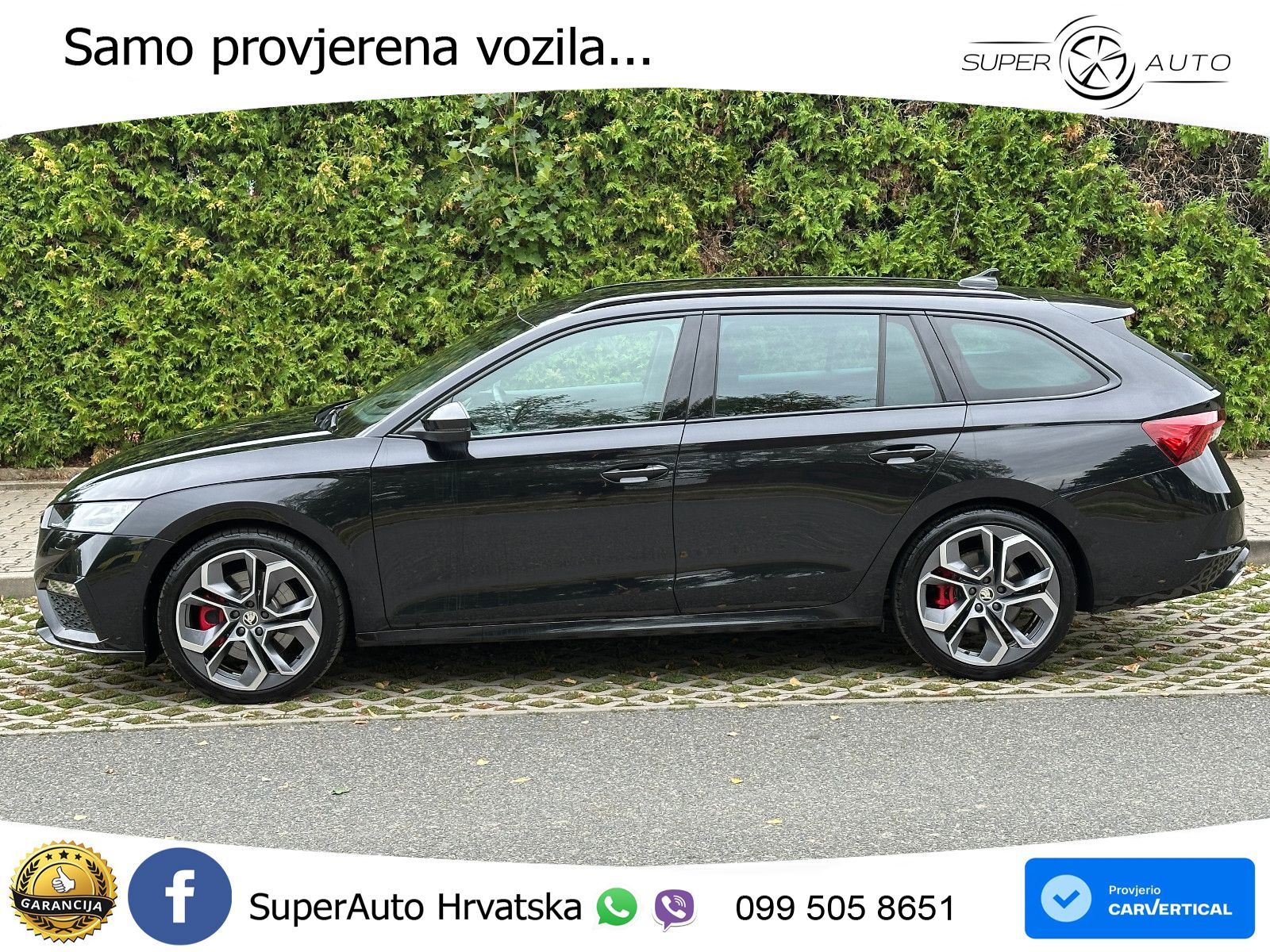 Škoda Octavia Combi RS 2.0 TSI (245 KS) DSG LED+GR SJED+ACC